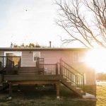 Residential Wooden Deck Installation